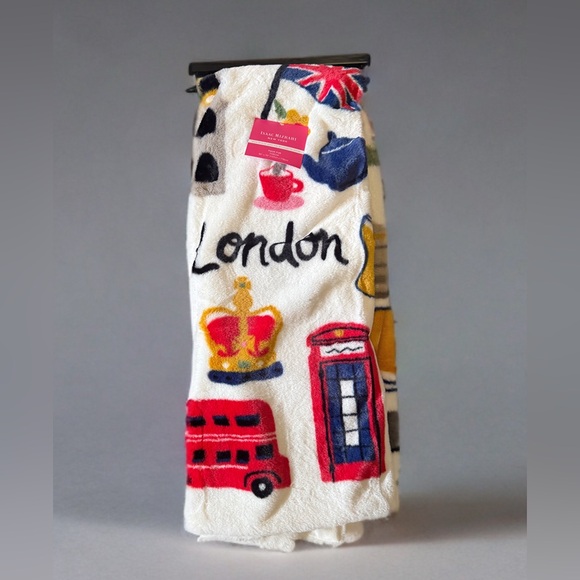 Isaac Mizrahi Destination Blanket LONDON - Picture 1 of 2